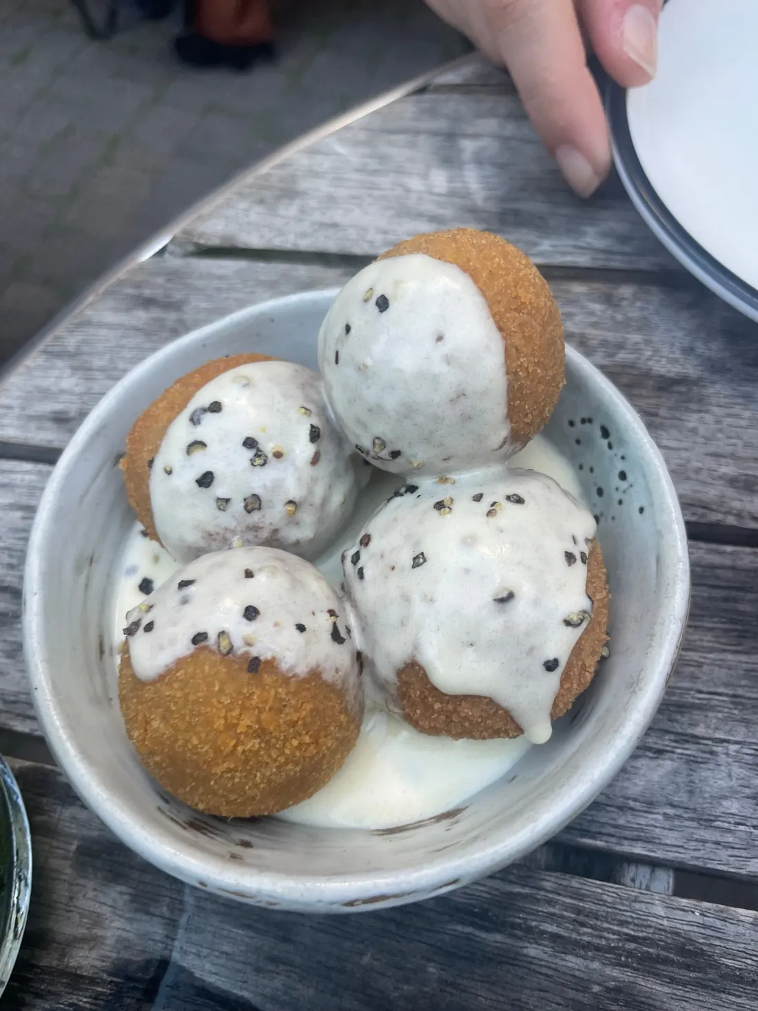 Petite assiette végétarienne de saison